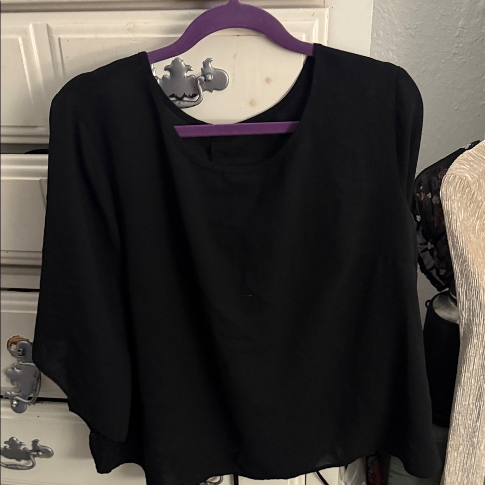 LOFT Black Women's Blouse